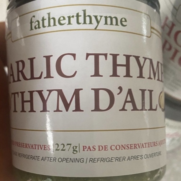 Garlic Thyme
